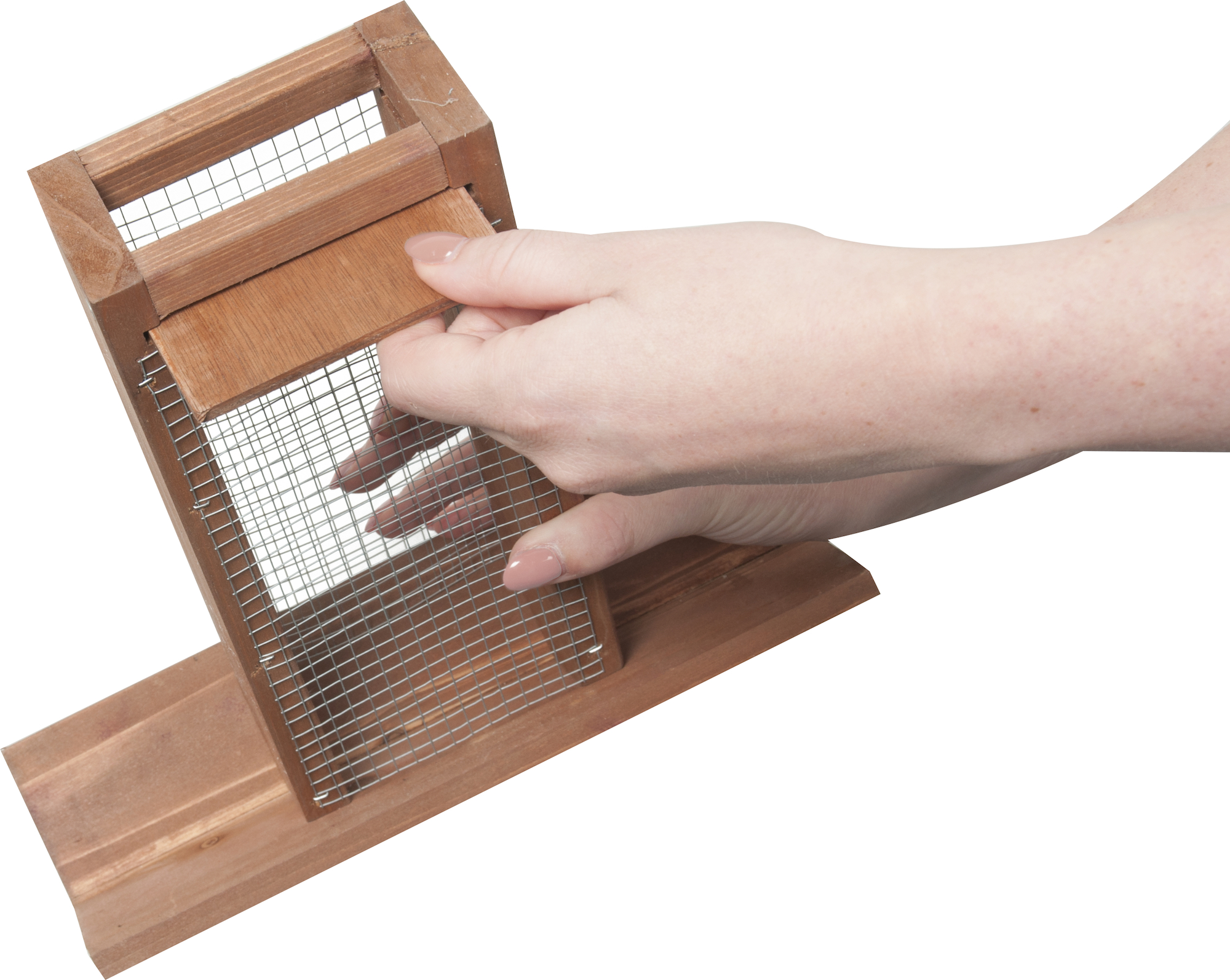 Flamingo Bird table with stand Mimir - Wood