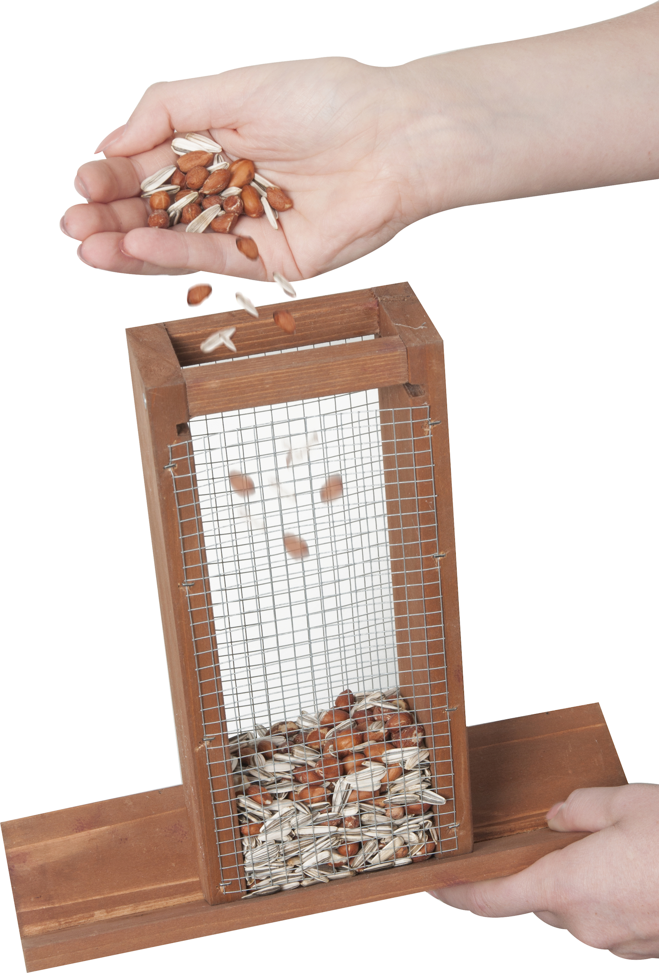 Flamingo Bird table with stand Mimir - Wood