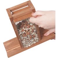 Flamingo Voederhuis met staander Mimir - Hout