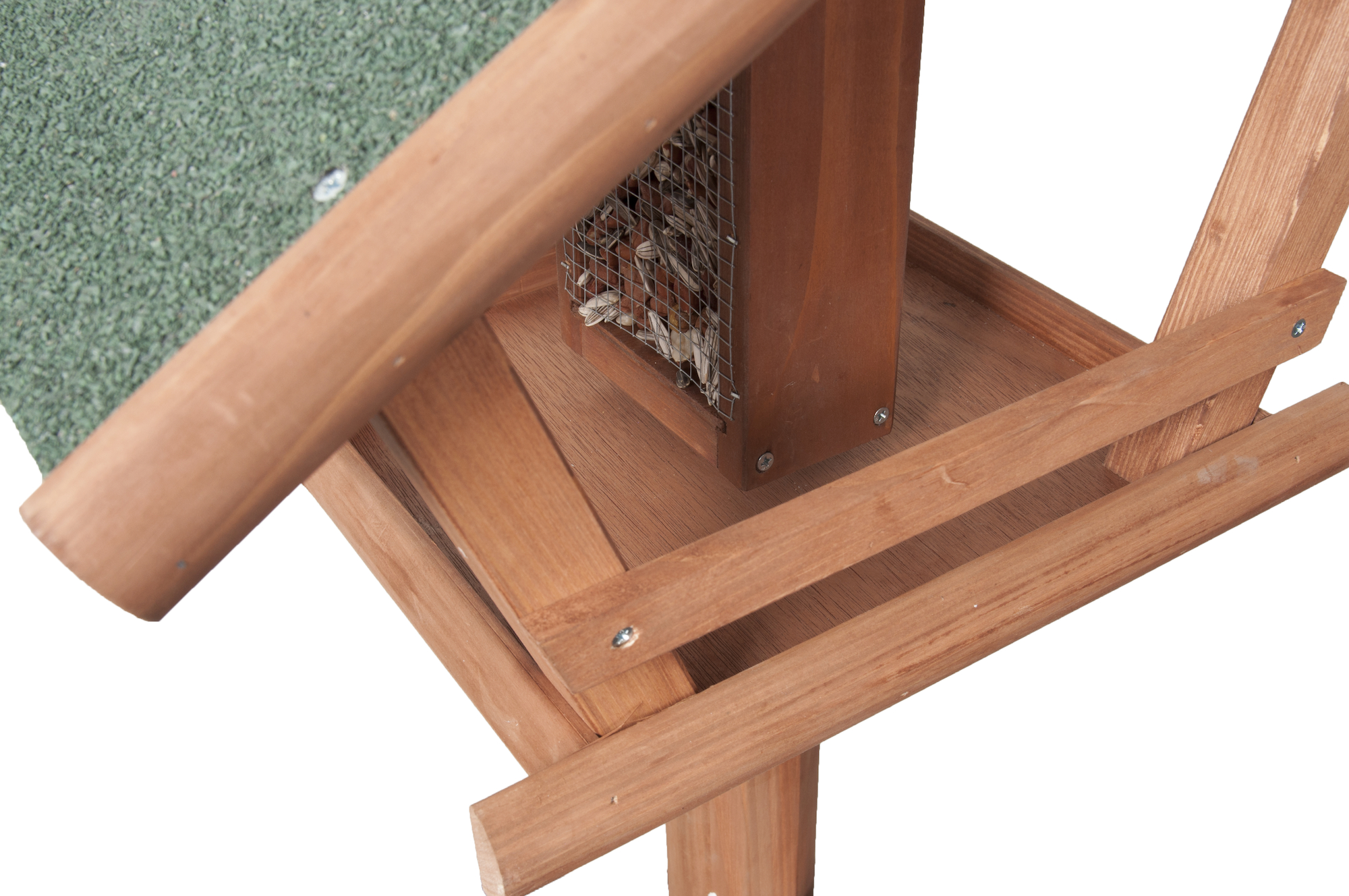 Flamingo Bird table with stand Mimir - Wood