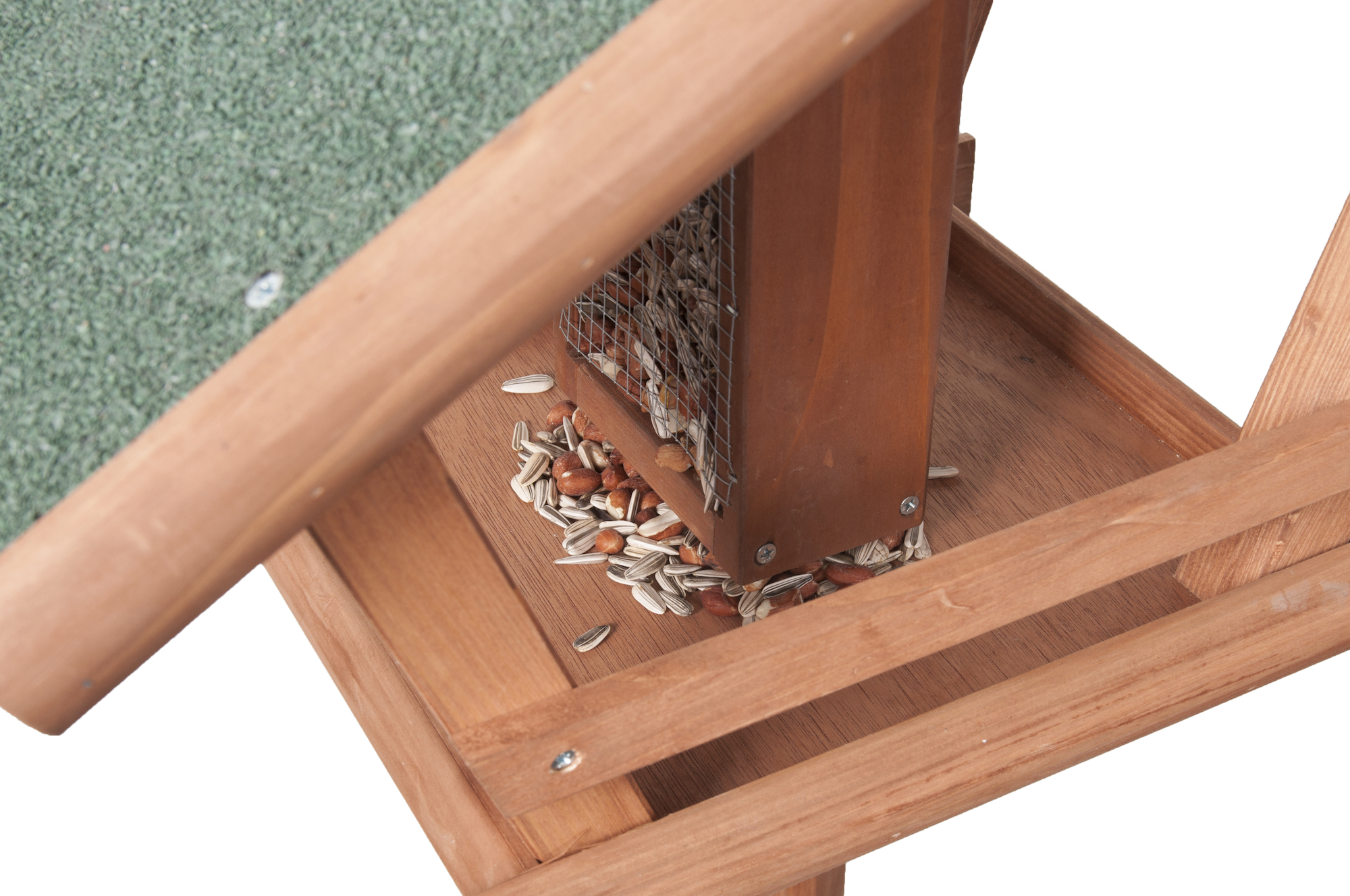 Flamingo Bird table with stand Mimir - Wood