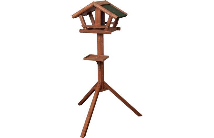 Flamingo Bird table with stand Mimir - Wood