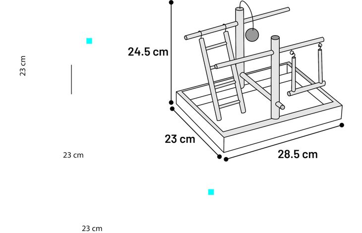 Flamingo  Action Playground  Light brown