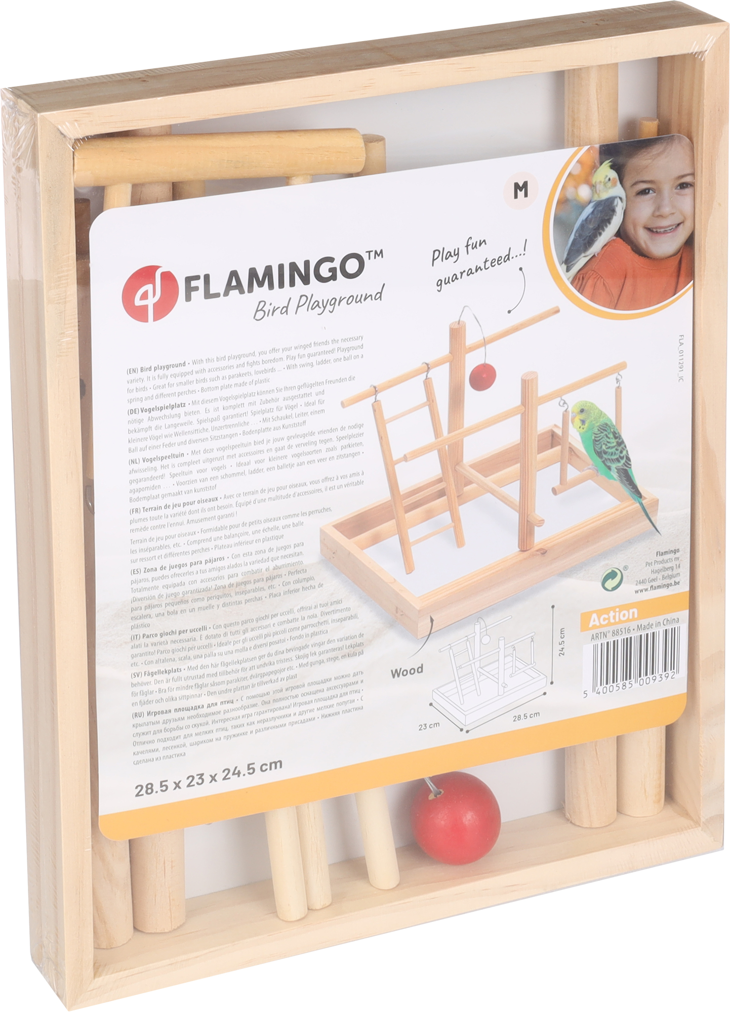 Flamingo  Action Playground  Light brown