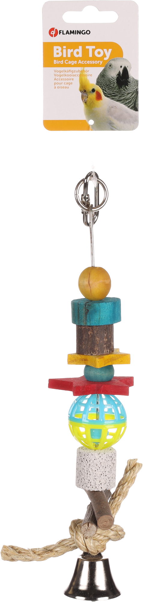 Flamingo Jouet pour oiseaux Jouet suspendu Plusieurs couleurs