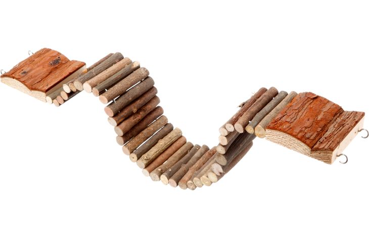 Flamingo Giocattolo Ponte Marrone