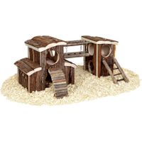 Flamingo Toy Adventure Playground Brown