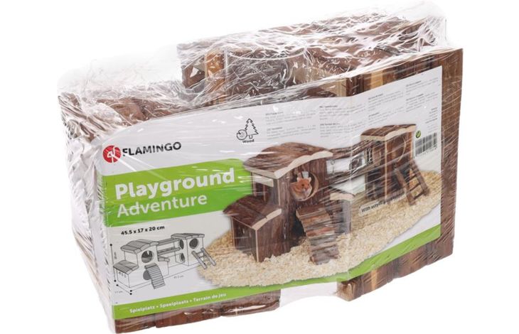 Flamingo Toy Adventure Playground Brown