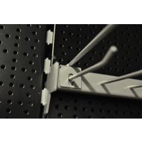 Flamingo Leather hanger Grey