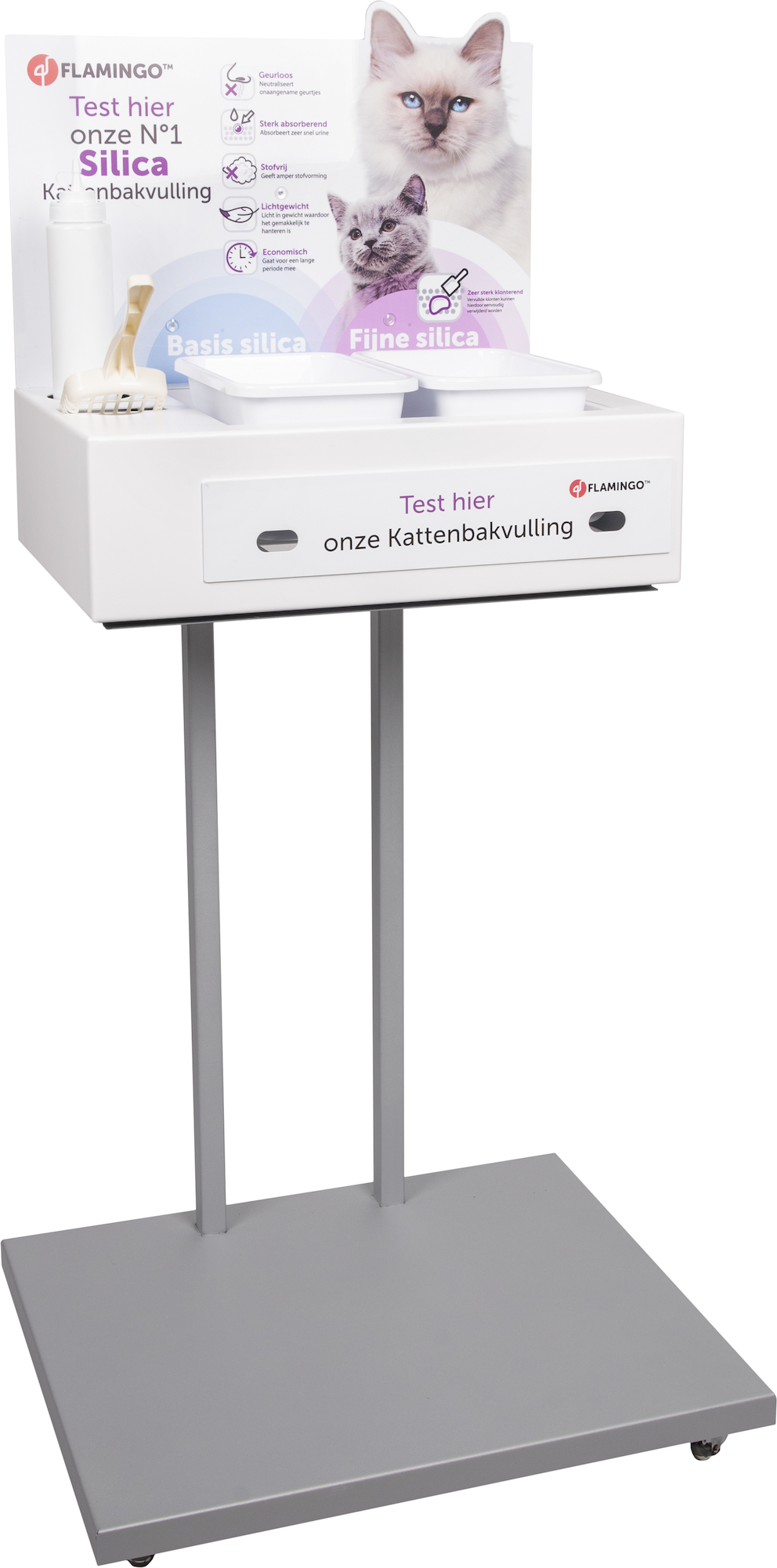 Flamingo Flamingo Carta di intestazione per display Bianco