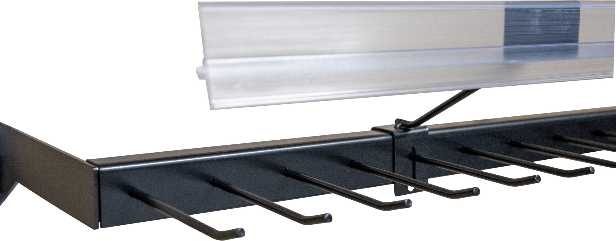 Flamingo Leather hanger Black