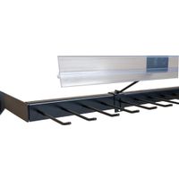 Flamingo Leather hanger Black