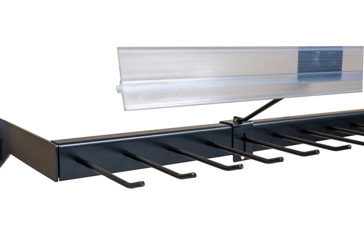 Flamingo Leather hanger Black