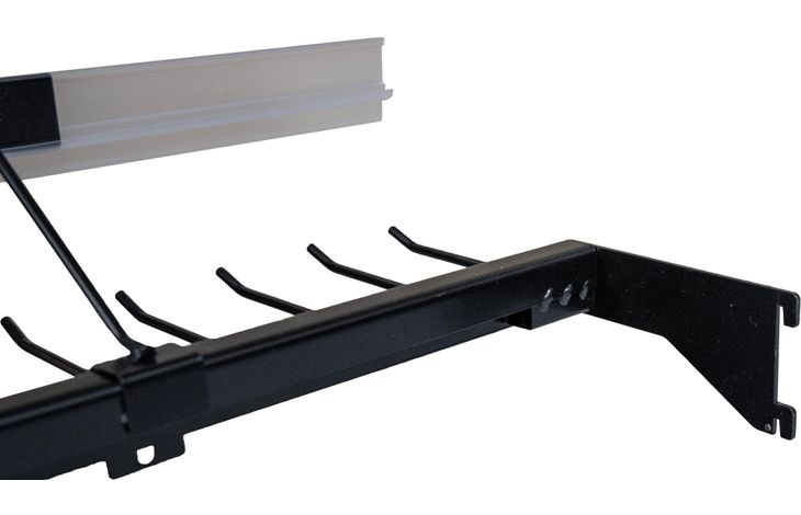 Flamingo Leather hanger Black