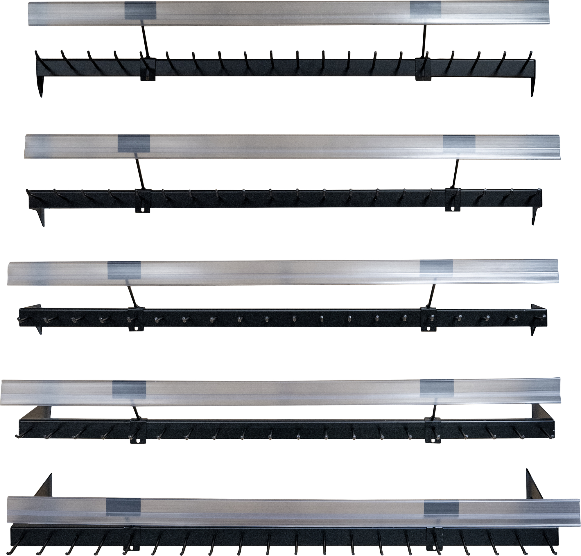 Flamingo Leather hanger Black