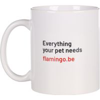 Flamingo Flamingo Koffietas Wit