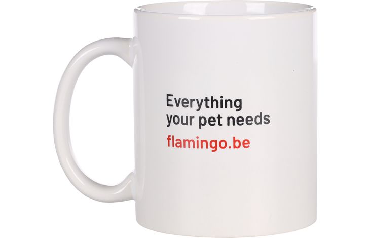 Flamingo Flamingo Koffietas Wit
