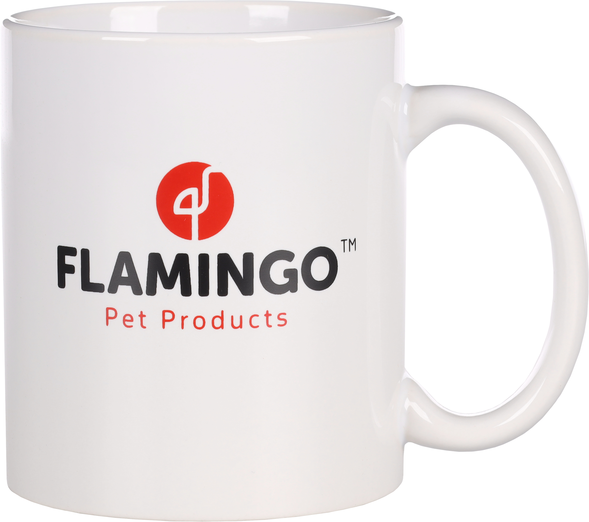 Flamingo Flamingo Tasse Kaffee Weiß