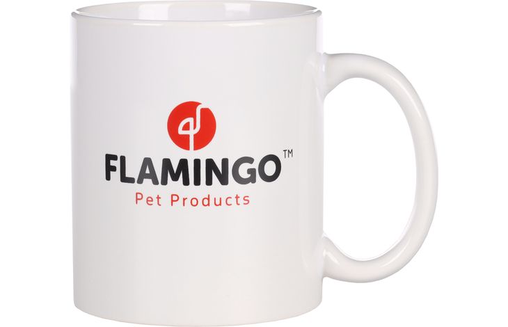 Flamingo Flamingo Koffietas Wit