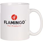 Flamingo Tasse Kaffee Weiß