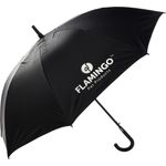 Flamingo Umbrella Black