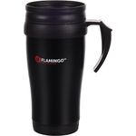 Flamingo Thermos cup Black
