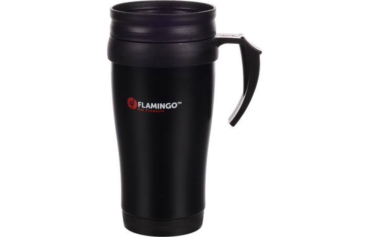 Flamingo Flamingo Thermos cup Black