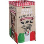 Werbebanner prosciutto für display faltbar