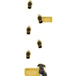 Pegatina de suelo Rescue Leash FR