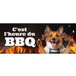 Magnetbanner Snacks BBQ FR 40cm