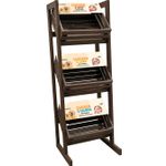 Display da pavimento Kratten Duo Worsten Marrone