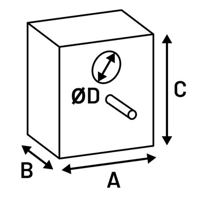 Breeding nest Vertical Parakeets - Wood