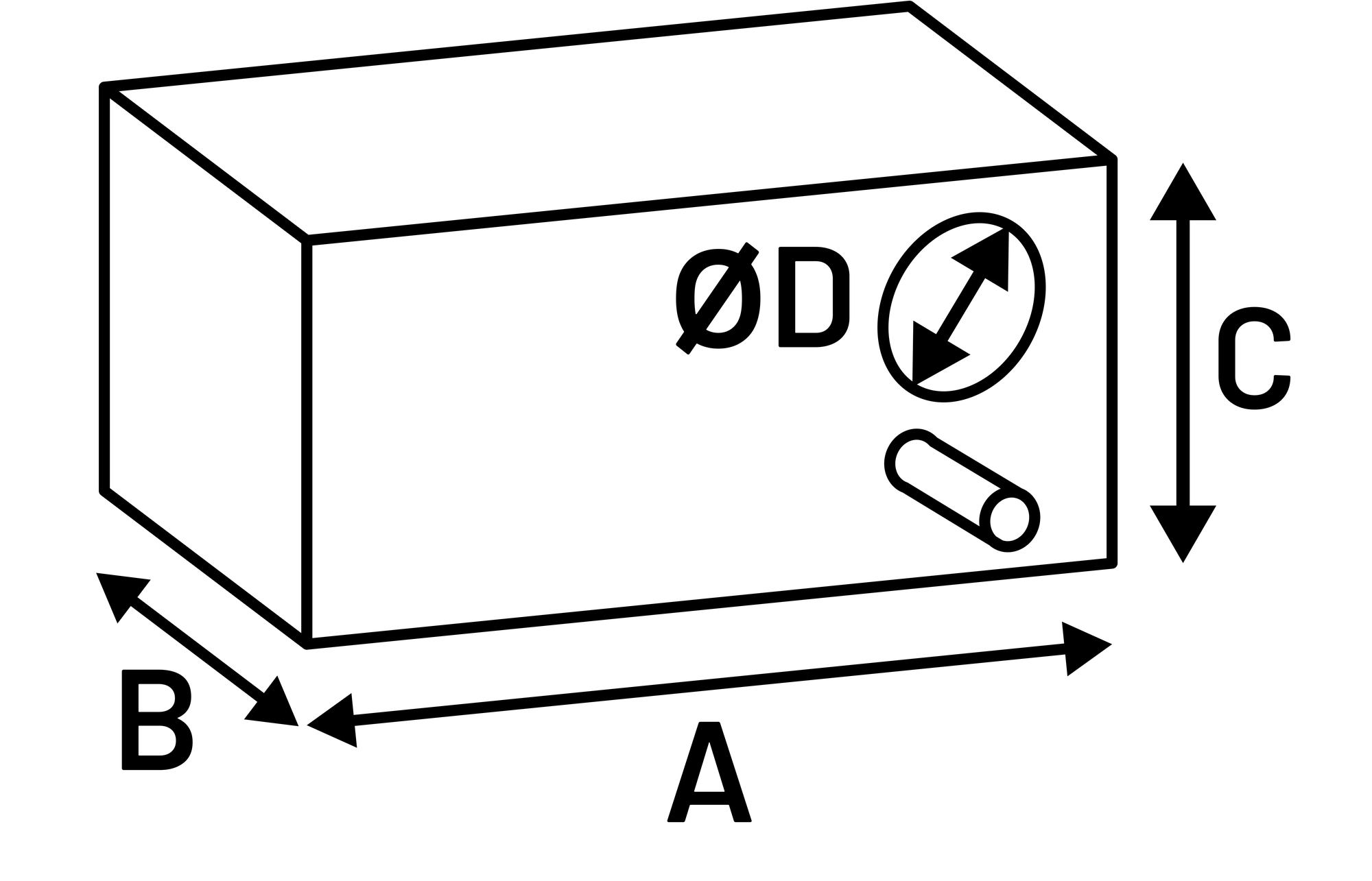 Flamingo Breeding nest Horizontal Parakeets - Wood