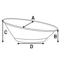 Flamingo Eet- en drinkpot Selecta Rond Zilver