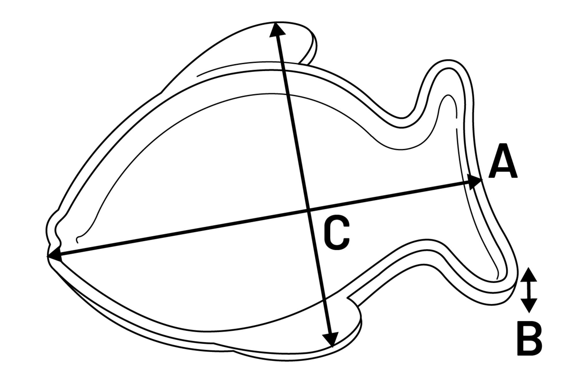 Flamingo Feeding and drinking bowl Fishie Green