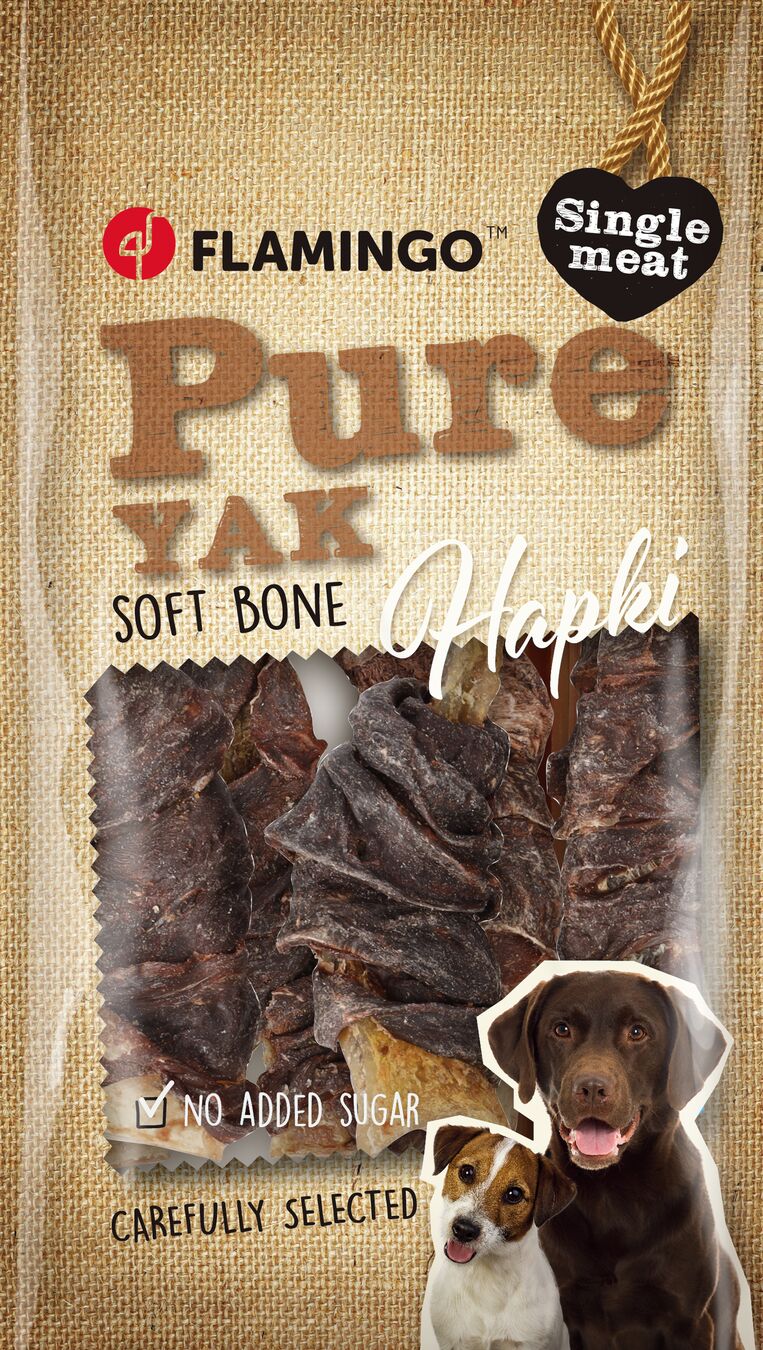 Flamingo Snacks Hapki Pure Bone with yak 