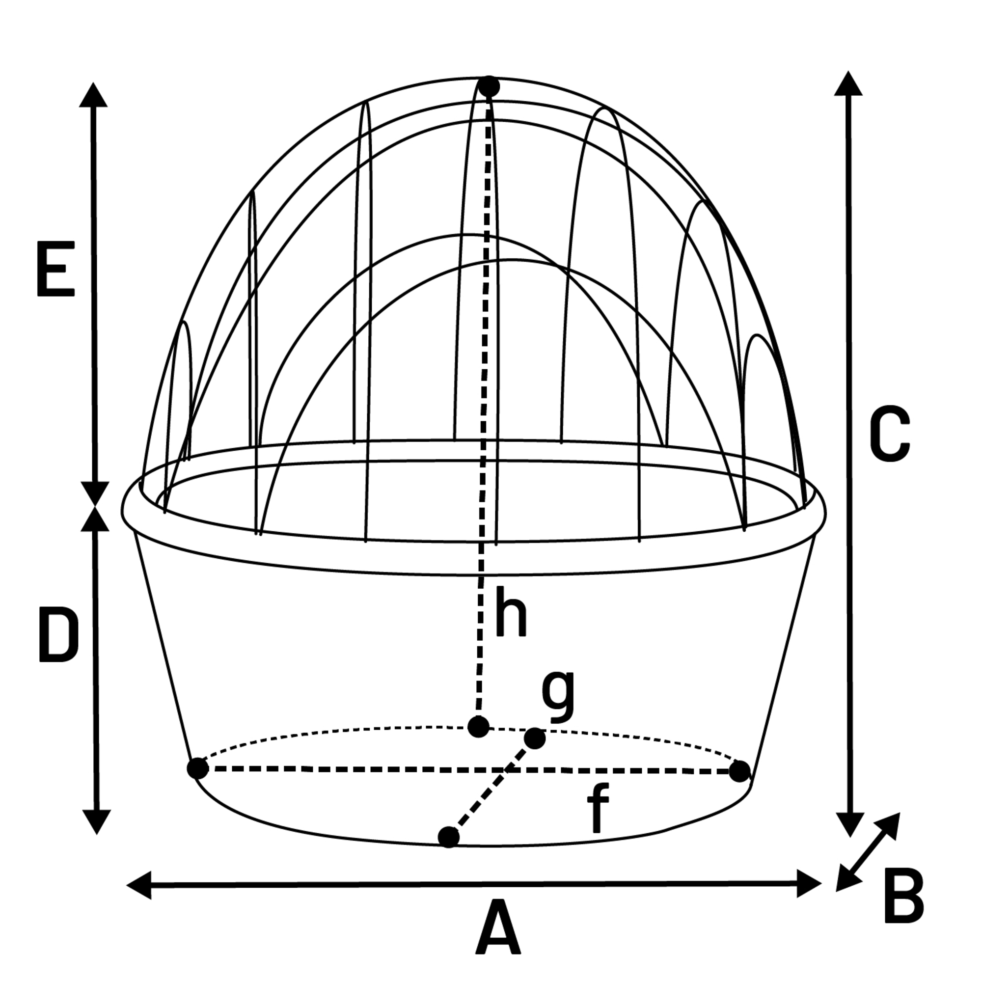 Flamingo Bicycle basket Dora Brown