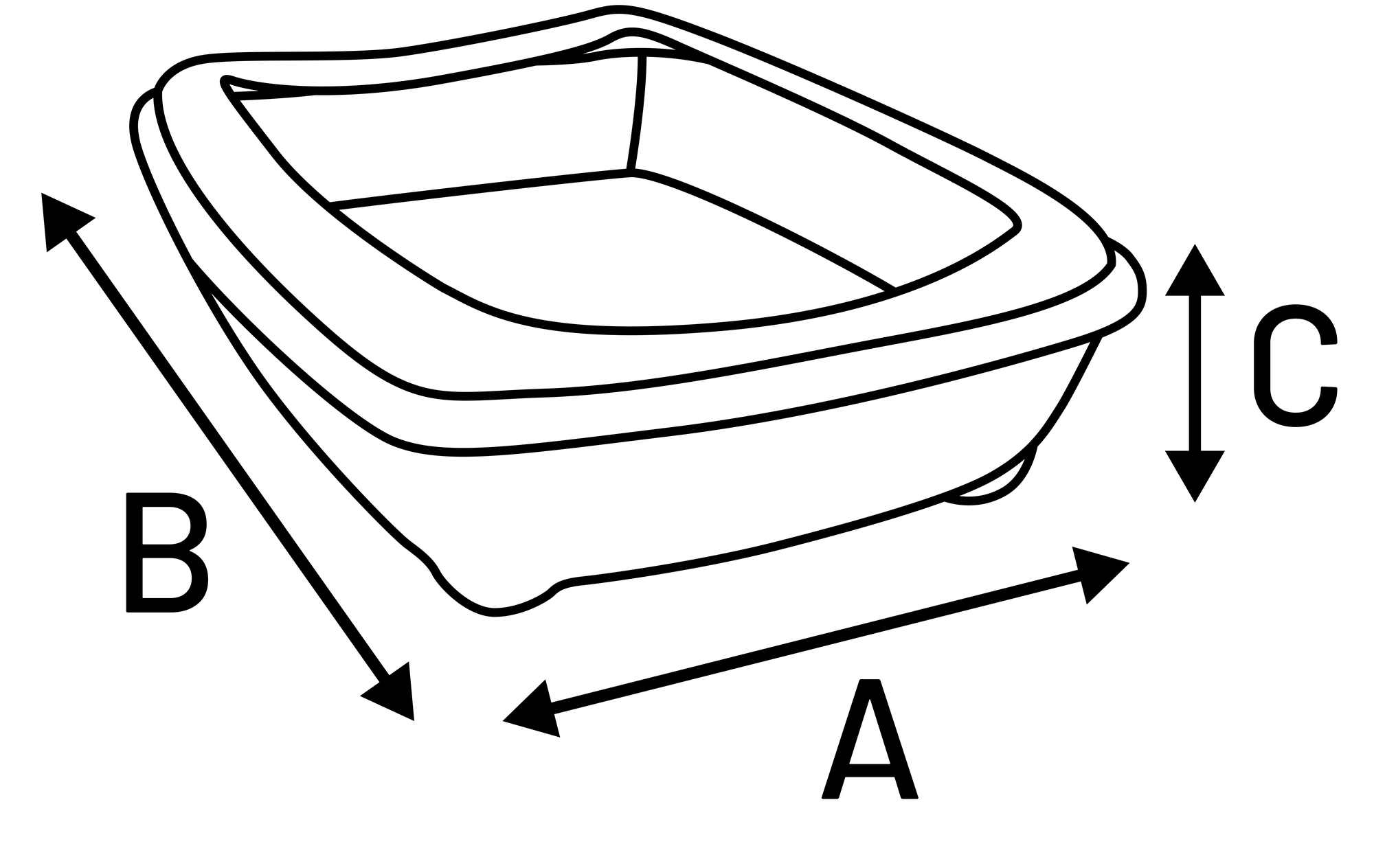 Flamingo Litter tray Nesta Classic multiple colours