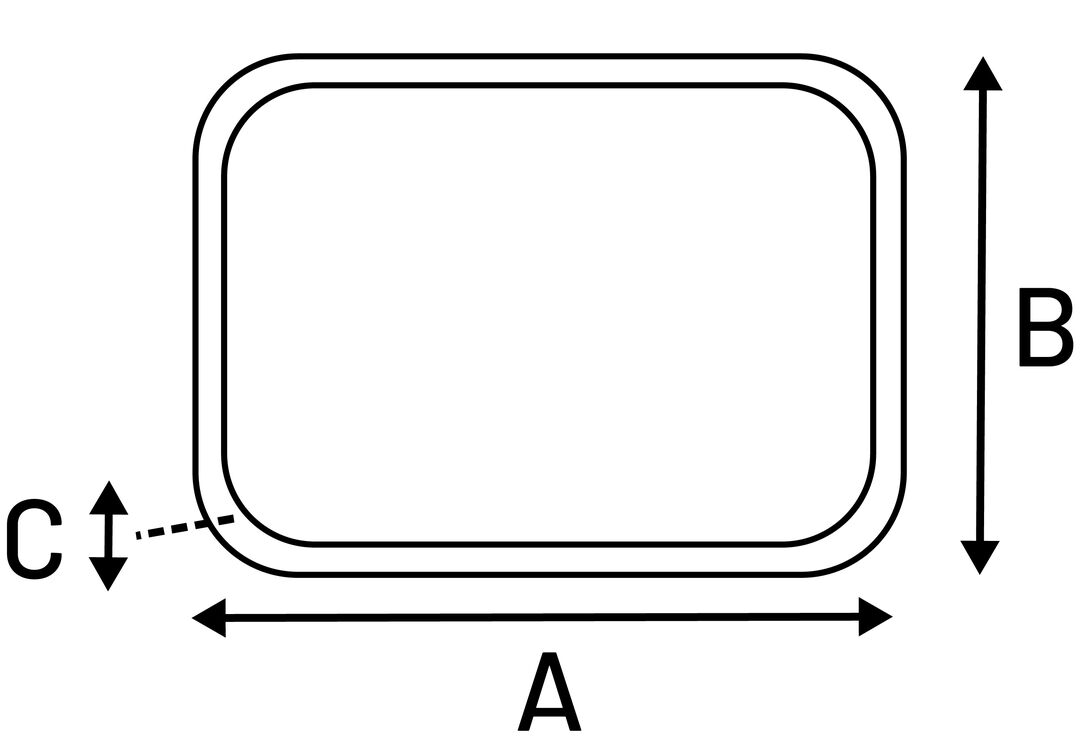 Flamingo Lick pad Pengu Rectangle Light green