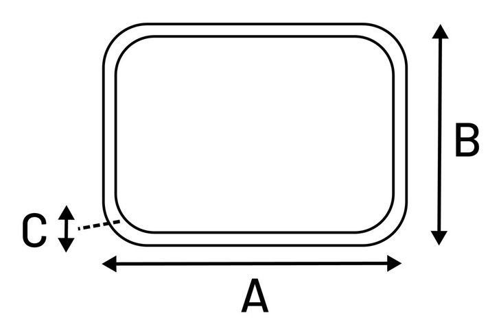 Flamingo Lick pad Pengu Rectangle Light green