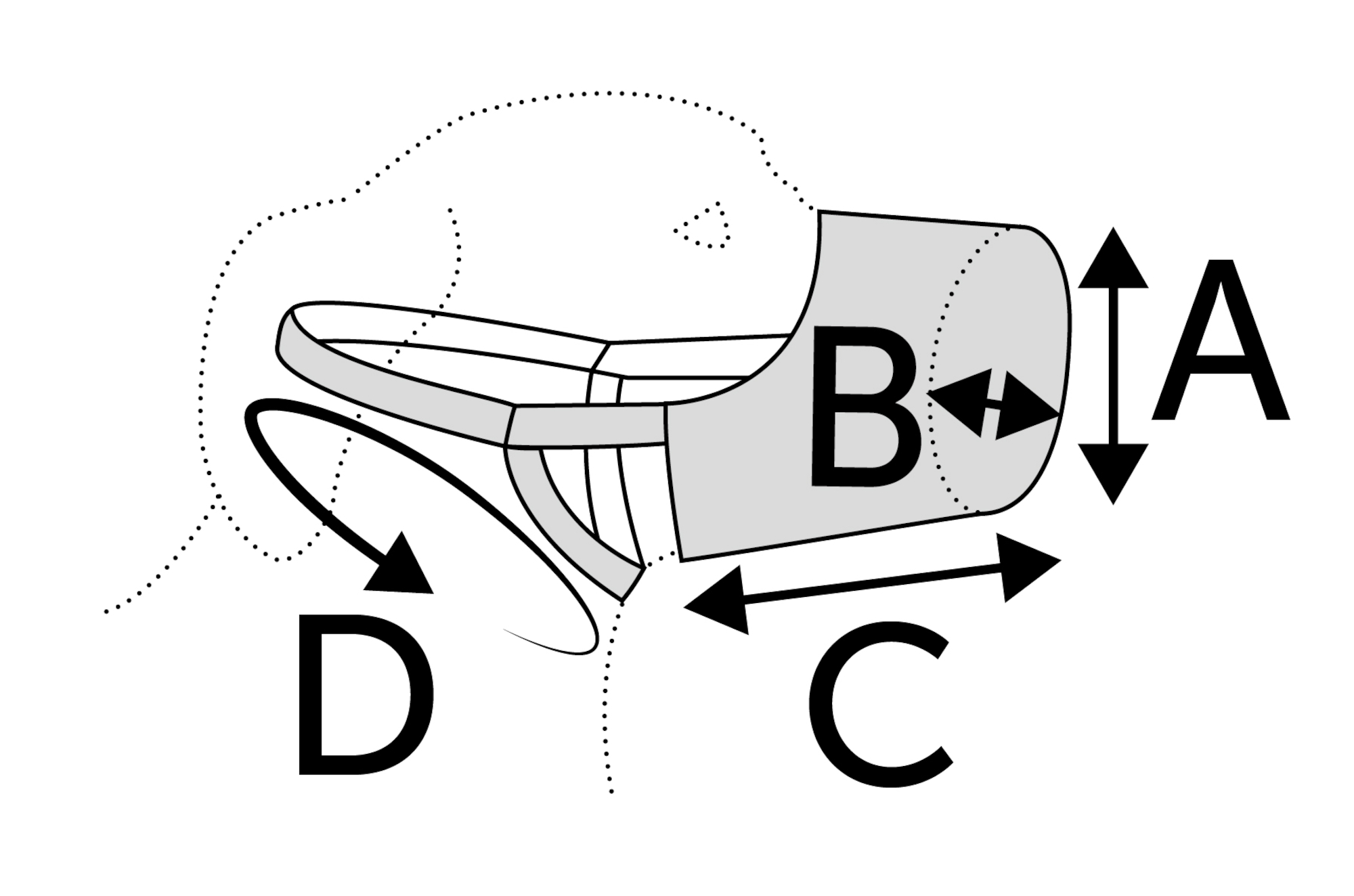 Flamingo Muzzle Silas Black