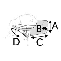 Flamingo Muzzle Silas Black