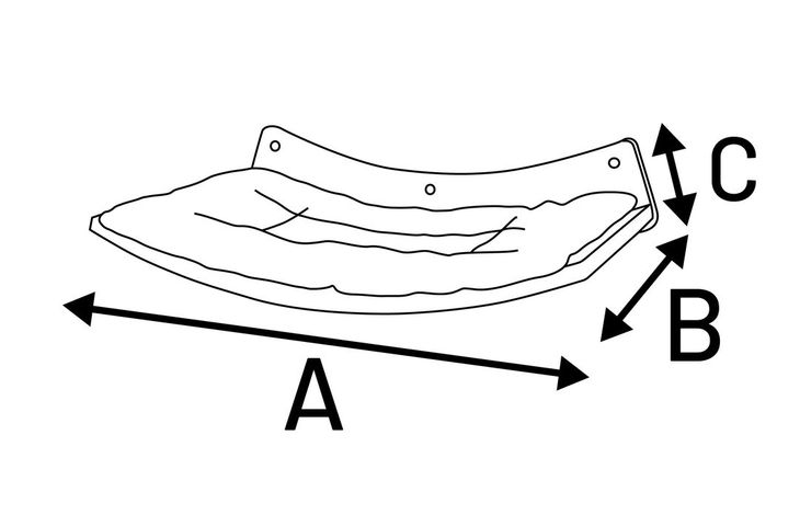 Flamingo Hammock Meeko White