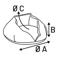 Flamingo Sleeping place Zupo Round Grey