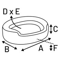 Flamingo Mand Chipz Rechthoekig Beige