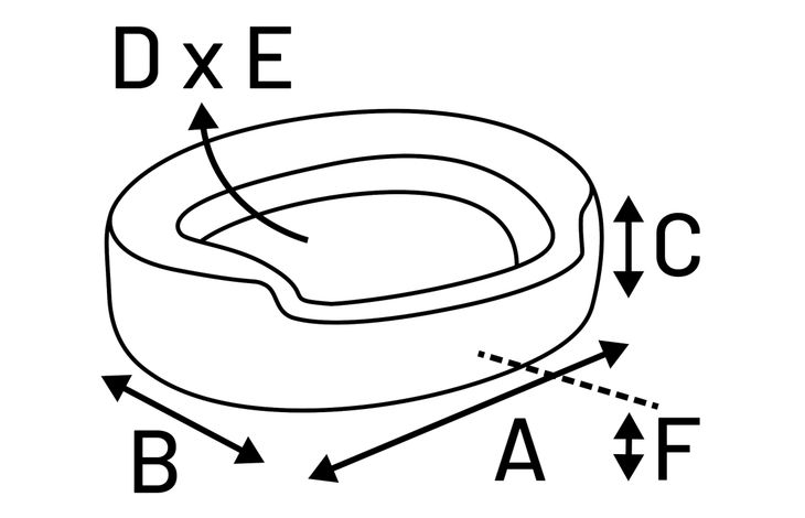 Flamingo Mand Chipz Rechthoekig Beige