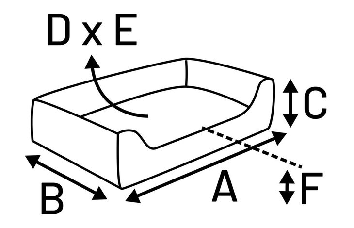 Flamingo Cesta Oddi Rectángulo Rosa