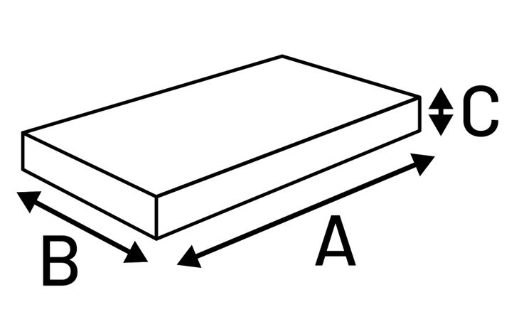 Flamingo Cojín Elena Rectángulo Verde