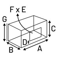 Flamingo Enclos Quadri Taupe