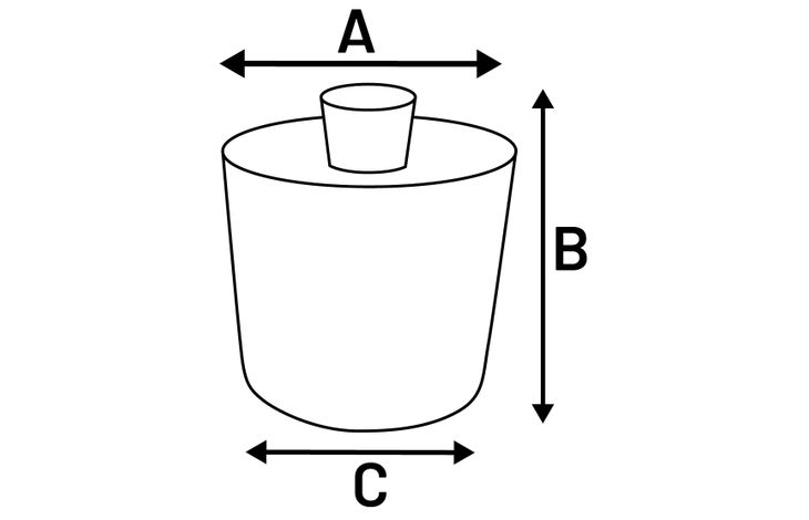 Flamingo Drinking fountain Mali Round White
